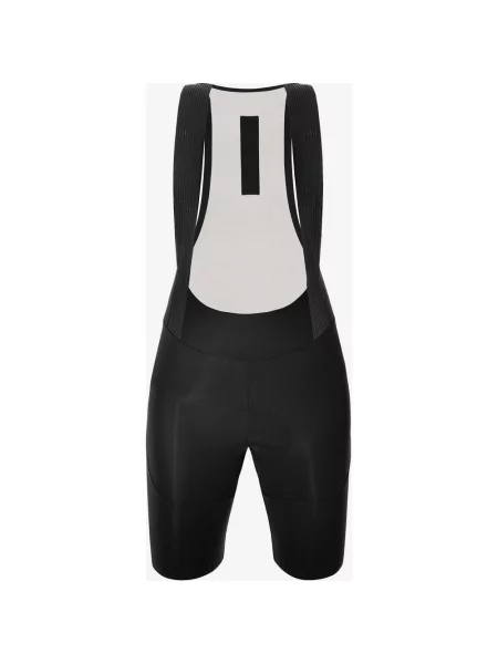 Spodenki na szelkach Santini Plush w kolorze intensywnej czerni XXS czarne