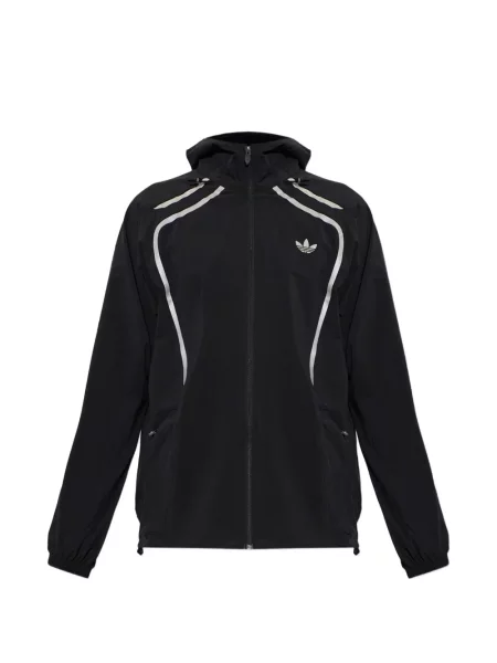 Geacă Adidas alergare negru