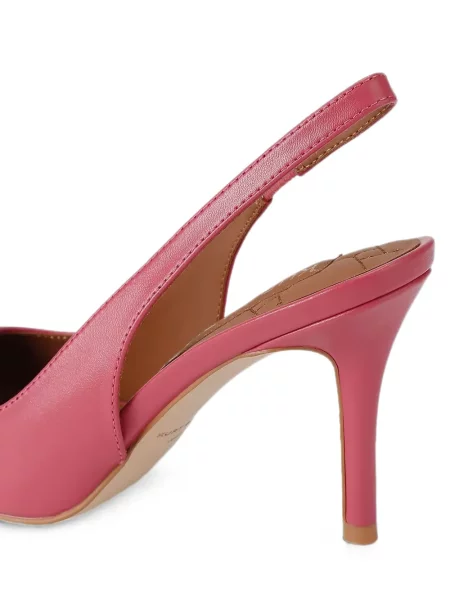Pantofi cu toc Kurt Geiger London slingback roz