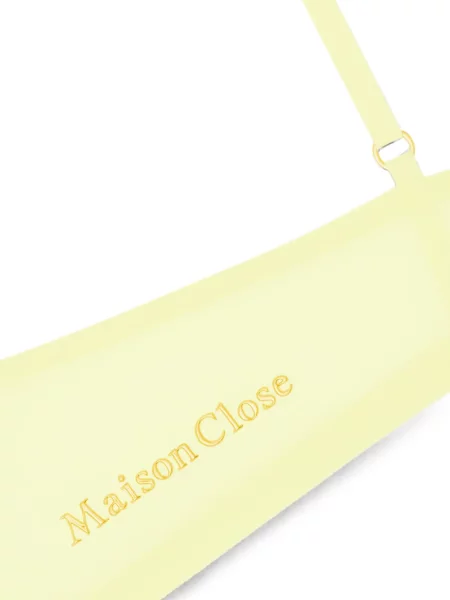 Sutien Maison Close galben