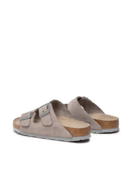 Pantofle Birkenstock šedé