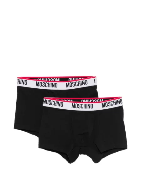 Boxeri Moschino cu autograf negru