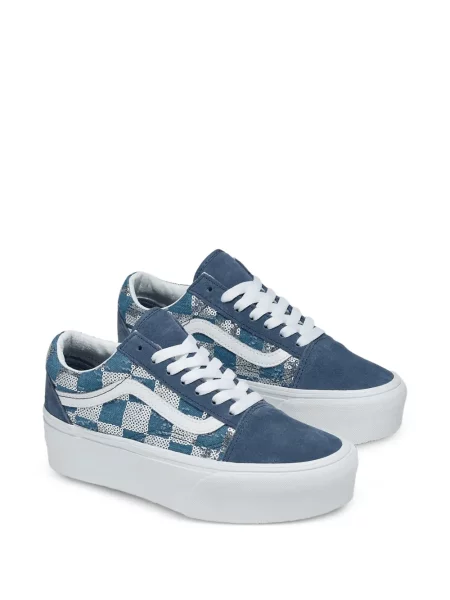Platform talpú sneaker Vans Old Skool kék