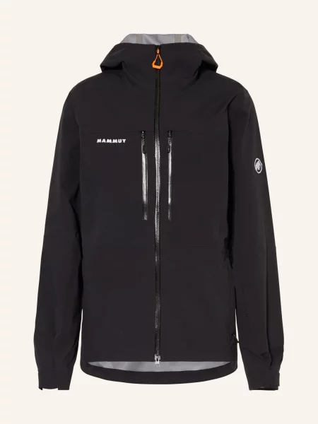 Mammut Hardshellová Lyžařská Bunda Stoney černá
