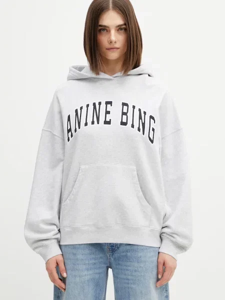 Anine Bing HARVEY SWEATSHIRT NEW CLASSIC bluza z kapturem