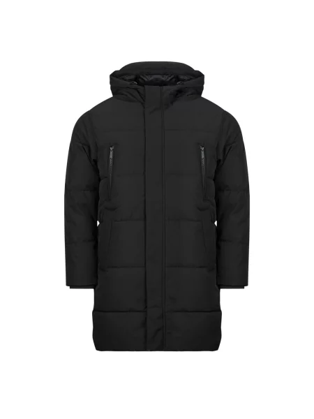 Dlhý bunda Jack & Jones čierna