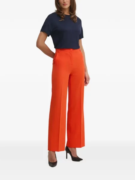 Pantaloni Sisley portocaliu