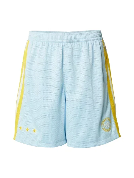 ADIDAS ORIGINALS Hlače SANTIAGO svetlo modra / rumena bela