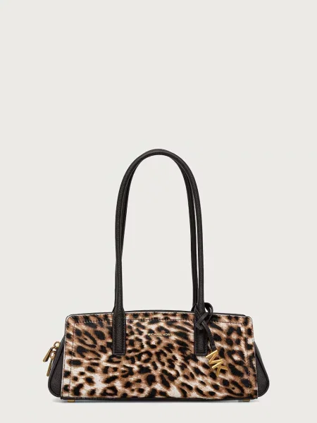 MICHAEL Michael Kors geantă baguette pentru femei din piele LAILA maro