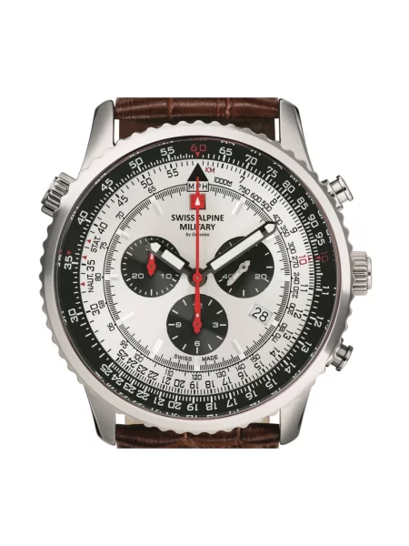 Zegarek Swiss Alpine Military brązowy