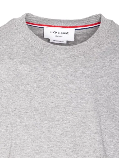 Pulover Thom Browne cu dungi gri