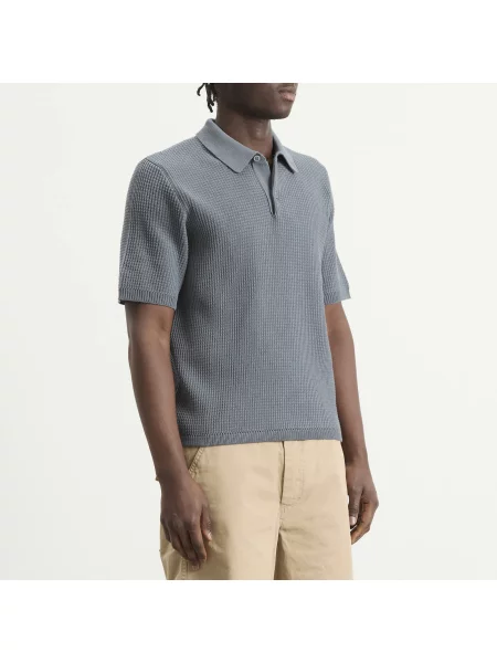 Koszulka polo Norse Projects niebieska