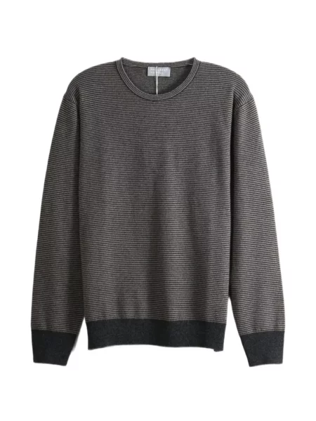 Pulover Margaret Howell cu dungi gri