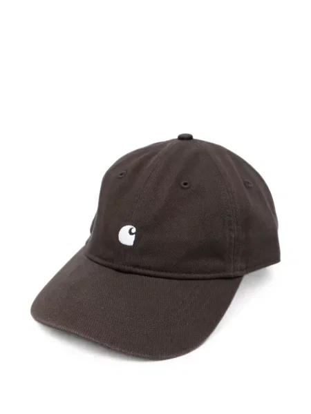 Șapcă Carhartt Wip cu broderie maro