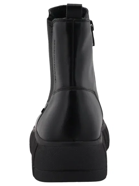 TOM TAILOR Cizme glezne negru