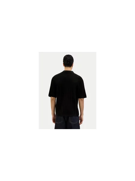 Jack & Jones Polo majica Varenna Relaxed Fit črna