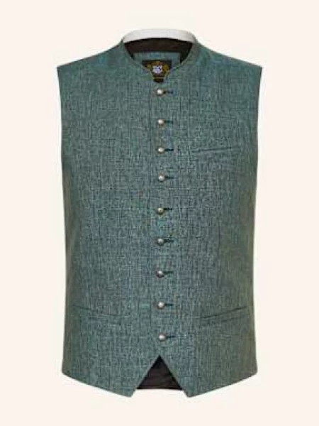Hammerschmid Krojová Vesta Marcel Ze Lnu petrolejová