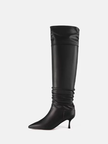 HANDMADE SHOES Botine NEVER TO WALK IN SHADOWS' negru