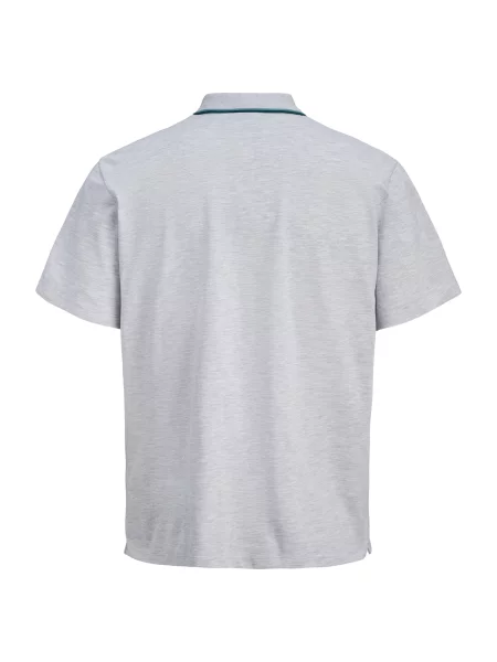 JACK & JONES Póló JJBLAZE melír fehér