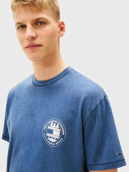Футболка Tommy Jeans синя