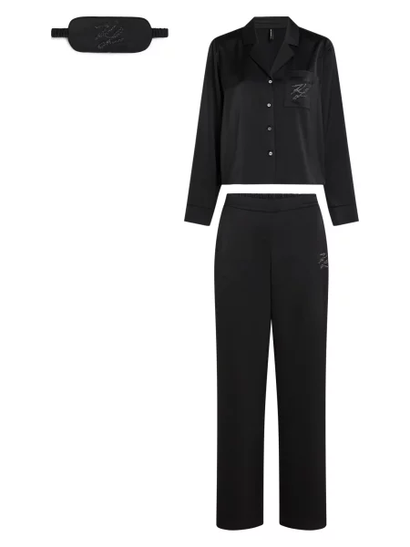 Karl Lagerfeld Pijama negru