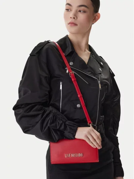 LOVE MOSCHINO Дамска чанта червен