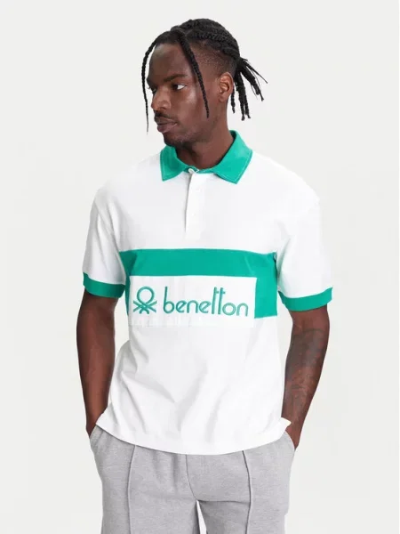 United Colors Of Benetton Polokošile bílá