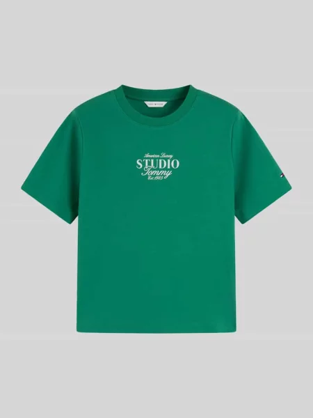 T-shirt z nadrukiem z logo Tommy Hilfiger