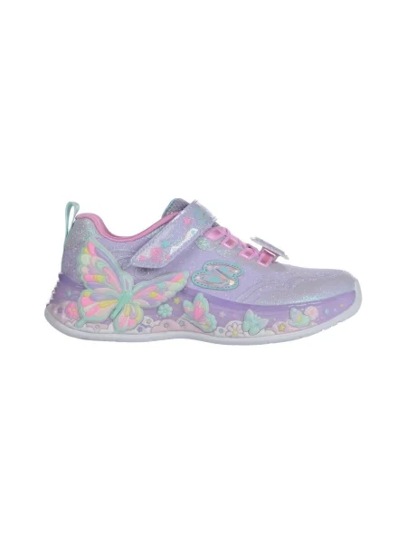 Tenisky Skechers fialová