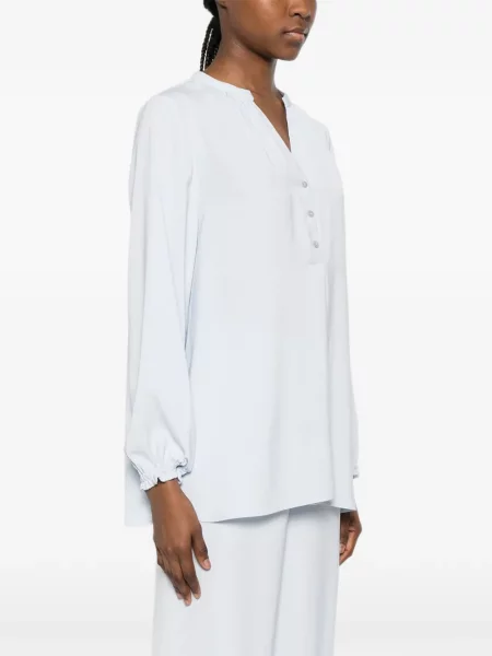 Palaidinė su raukiniais Hemisphere su raukiniais mėlyna