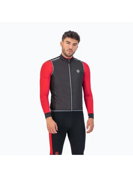 Rogelli Core bărbați de ciclism vestă de ciclism negru
