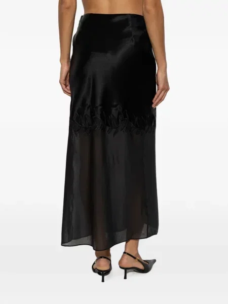 Fusta maxi By Malene Birger negru
