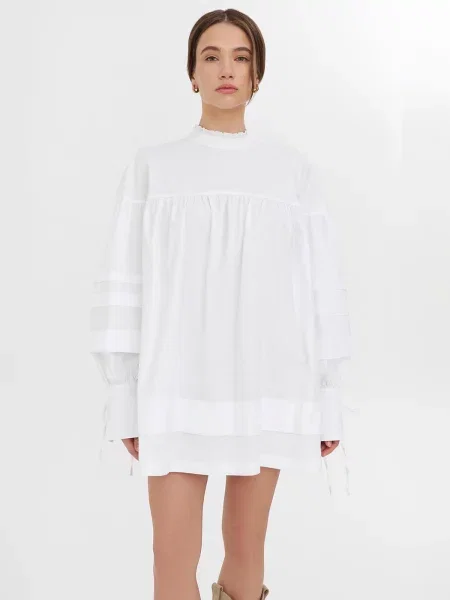 Платье мини Fashionista белое