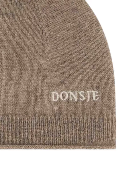 Czapka dziecięca Donsje brązowa
