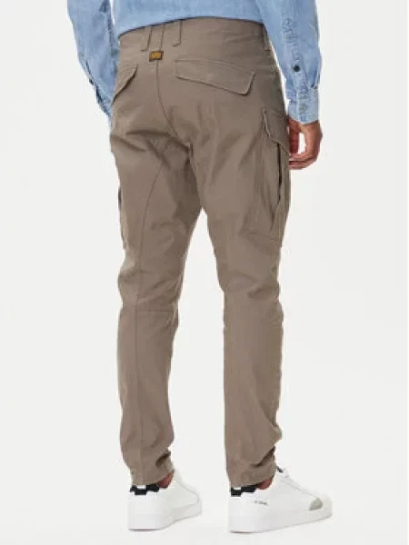 G-Star Raw Medžiaginės kelnės Zip Pocket 3D Skinny Fit žalia