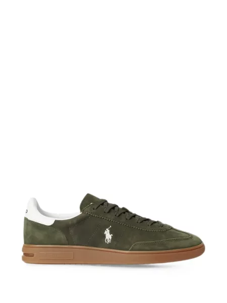 Sneakerși Polo Ralph Lauren cu broderie verde