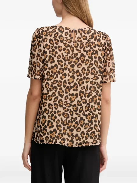 Bluză Dkny cu imagine cu model leopard