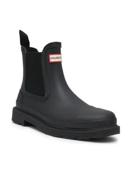 Pantofi Hunter COMMANDO CHELSEA negru