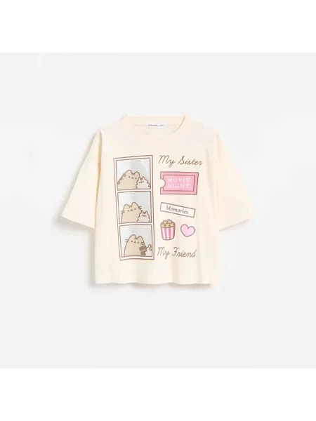 Reserved Tričko Pusheen tělová
