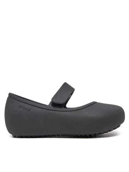 Balerini Crocs Brooklyn Mary Jane Flat T negru