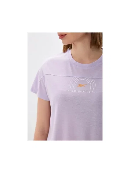 Majica Reebok Sport ljubičasta