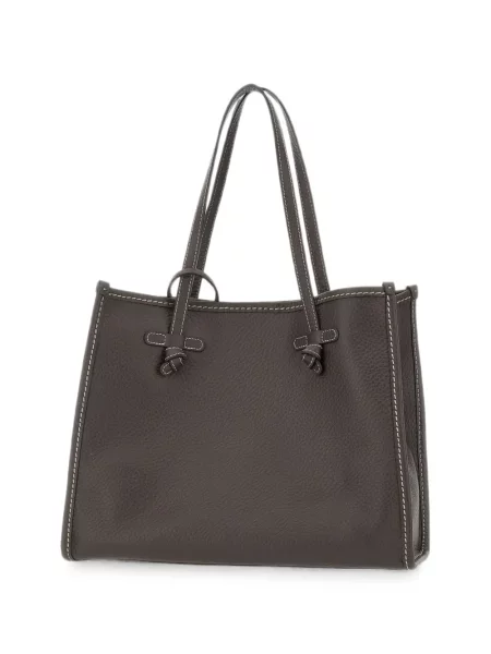 Geantă shopper Marcella Club din piele maro