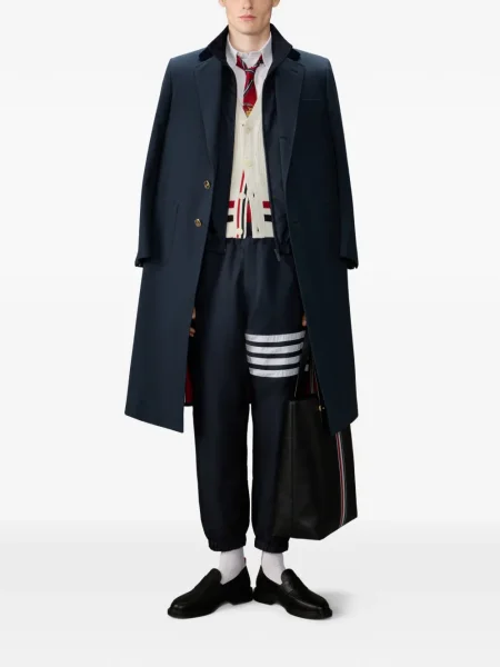 Pantaloni Thom Browne albastru
