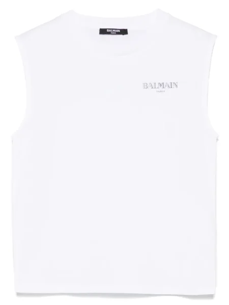 Koszulka dziecięca Balmain biała