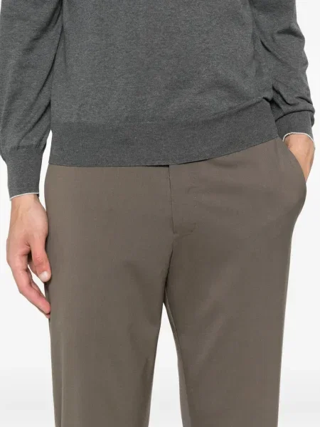 Pantaloni Pt Torino de lână verde