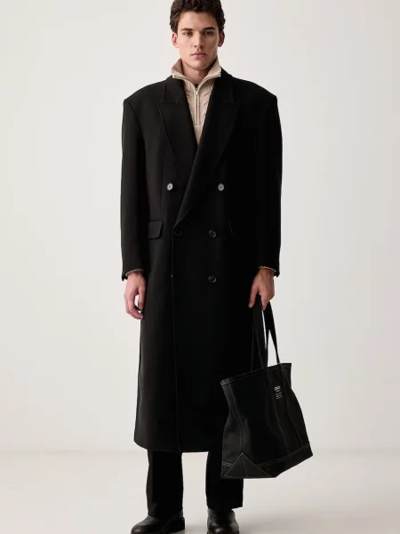 Karl Lagerfeld palton pentru bărbați negru