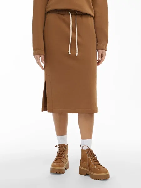 Спідниця міді Promin коричневий