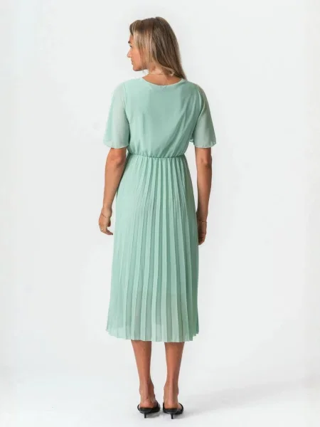 TEESHOPPEN Rochie Lina verde