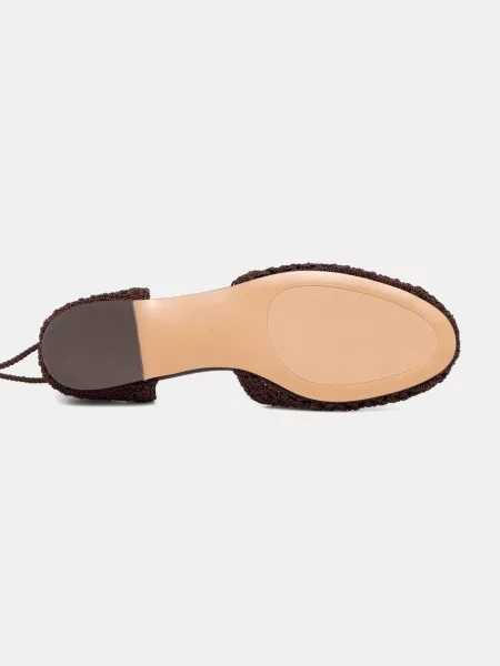 Twinset balerina cipő barna