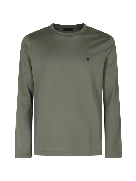 Lung tricou Dondup cu autograf verde